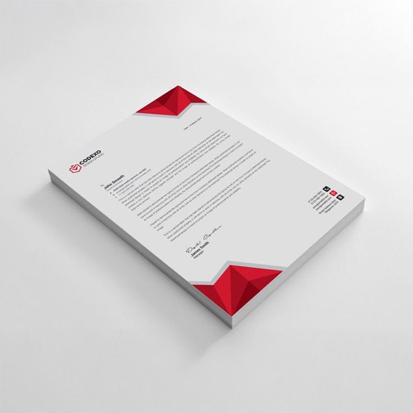 Letterhead printing