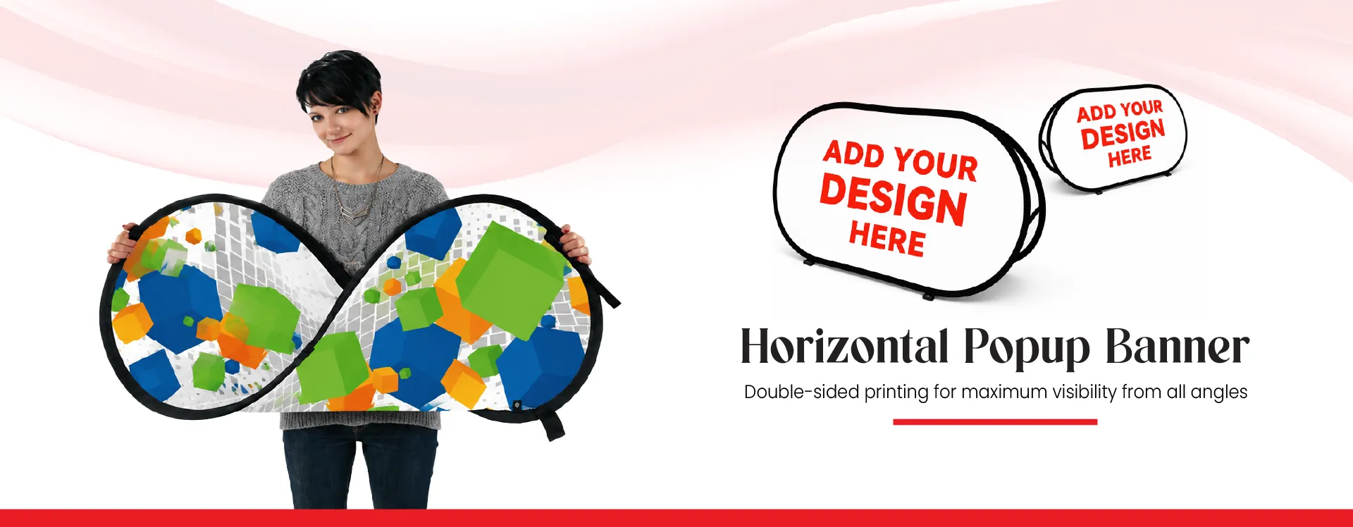 Horizontal Popup Banner Printing in Dubai
