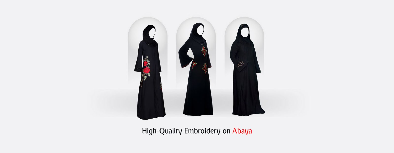 Abaya embroidery