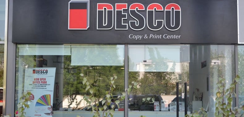 DESCO Copy & Print Center – Office Park 2, Dubai Internet City