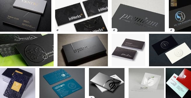 Spot UV Business Cards Printing