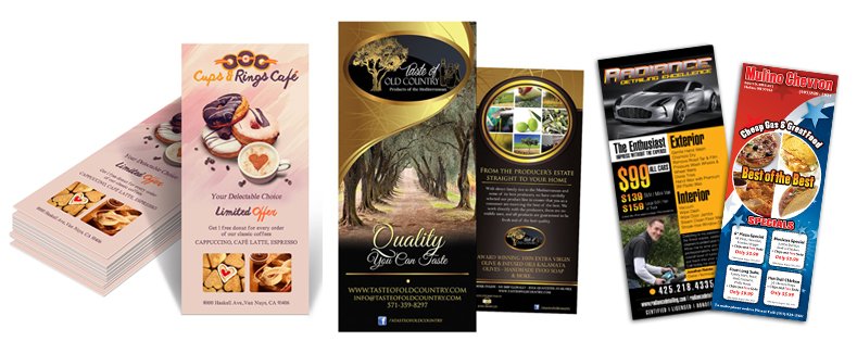 Custom Rack Card Printing