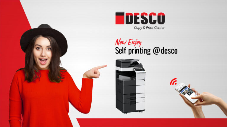 self printing service